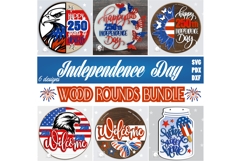 Patriotic Door Sign SVG Bundle | USA 250 Years Anniversary Product Image 1