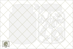 Easter Carrot Mason Jar Sign SVG | Easter Door Hanger SVG Product Image 2