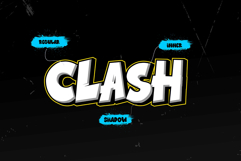 Urban Clash | 3D Layered Graffiti Webfont for Bold Street Product Image 6