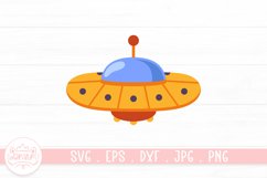 Space Clipart Design - UFO Product Image 1