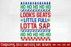 HO HO HO HO HO looks geats little full lotta sap! Ho Ho Ho H Product Image 1