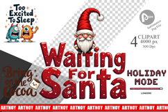 Ugly Cute Christmas Clipart Product Image 1