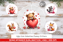 Clumsy Critters Wind Spinner Product Image 1