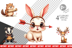 Clumsy Critters Clipart Product Image 1