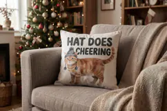 Ugly Sweater Judgmental Cat Choir Sublimation Product Image 6