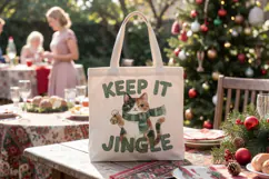 Ugly Sweater Judgmental Cat Choir Sublimation Product Image 9