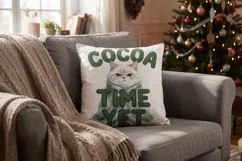 Ugly Sweater Judgmental Cat Choir Sublimation Product Image 12