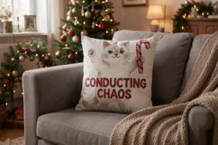 Ugly Sweater Judgmental Cat Choir Sublimation Product Image 12
