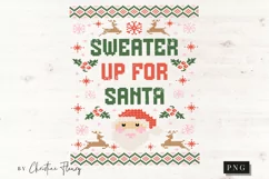 Ugly Christmas Sweater PNG | Funny Christmas PNG Product Image 4