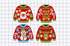 Cute Ugly Sweater 3D SVG Product Image 2