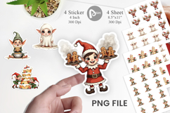 Christmas Bake-Off Disaster Sticker Product Image 1