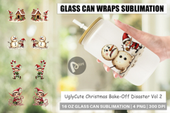 Christmas Bake-Off Disaster Glass Can Product Image 1