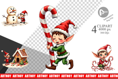 Christmas Bake-Off Disaster Clipart Product Image 1