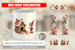Christmas Bake-Off Disaster Mug Wrap Product Image 1