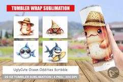 UglyCute Ocean Oddities Tumbler Product Image 1