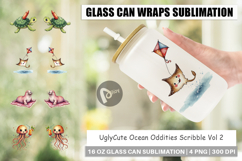 UglyCute Ocean Oddities Glass Can Product Image 1