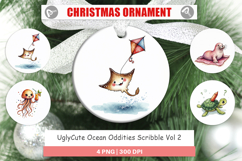 UglyCute Ocean Oddities Ornament Product Image 1