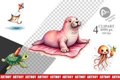 UglyCute Ocean Oddities Sublimation Product Image 1