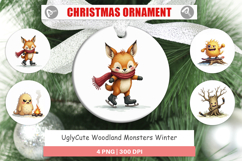 Woodland Monsters Sports Ornament Product Image 1