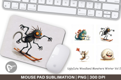 Woodland Monsters Sports Mouse Pad Product Image 1