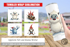 Yeti &amp; Gnome Winter Games Tumbler Product Image 1