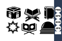 Religious Islamic Symbols Vector Collection Product Image 1