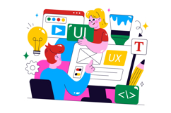 10 Ui Ux Design Vector Illustration Product Image 4