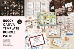 Ultimate Comprehensive Canva Editable Template Bundle Pack Product Image 12