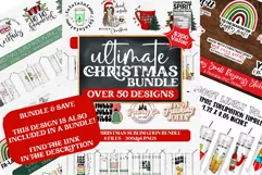 Festive AF| Funny Christmas PNG|Christmas Sublimation Mug Product Image 2