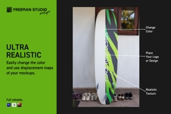 Surfboard Mockup Set Product Image 3