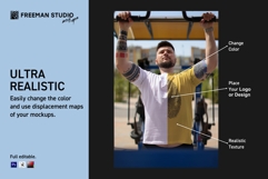 Sport T-Shirt Mockup Product Image 3