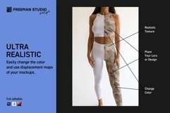 Leggings and Tank-Top Mock-Up Set Product Image 8