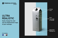 Milk Box Mockup Product Image 3