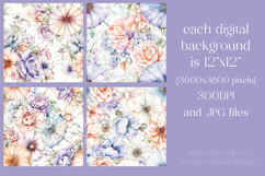 Umbrella Patterns, Pretty Flowers Seamless Patterns, s2 Product Image 2