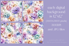Umbrella Patterns, Pretty Flowers Seamless Patterns, s9 Product Image 2