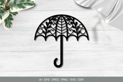 Umbrella Papercut SVG File Product Image 1