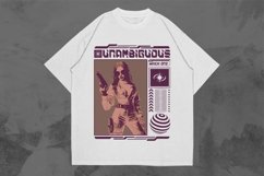 Futuristic Y2K Streetwear T-shirt Designs Bundle Product Image 25