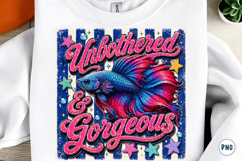Unbothered &amp; Gorgeous Betta Fish PNG Product Image 1