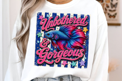 Unbothered &amp; Gorgeous Betta Fish PNG Product Image 2