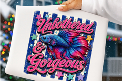 Unbothered &amp; Gorgeous Betta Fish PNG Product Image 4