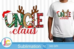 Uncle Claus Png, Uncle Png Christmas Design Sublimation Product Image 1