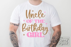 Uncle Of The Birthday Girl SVG PNG - First Birthday Girl Product Image 2