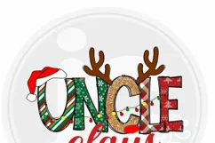 Uncle Claus Png, Uncle Png Christmas Design Sublimation Product Image 3