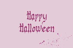 Undead Display Font Product Image 4