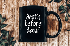 Undead Display Font Product Image 5