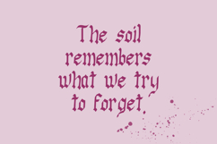 Undead Display Font Product Image 9