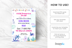 Under The Sea Baby Shower Invitation Product Image 6