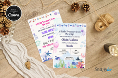 Under The Sea Baby Shower Invitation Product Image 5