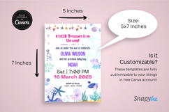Under The Sea Baby Shower Invitation Product Image 4