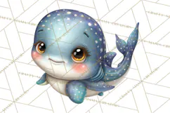 Under the Sea Babies Clipart PNG, Animal Clipart PNG Product Image 4